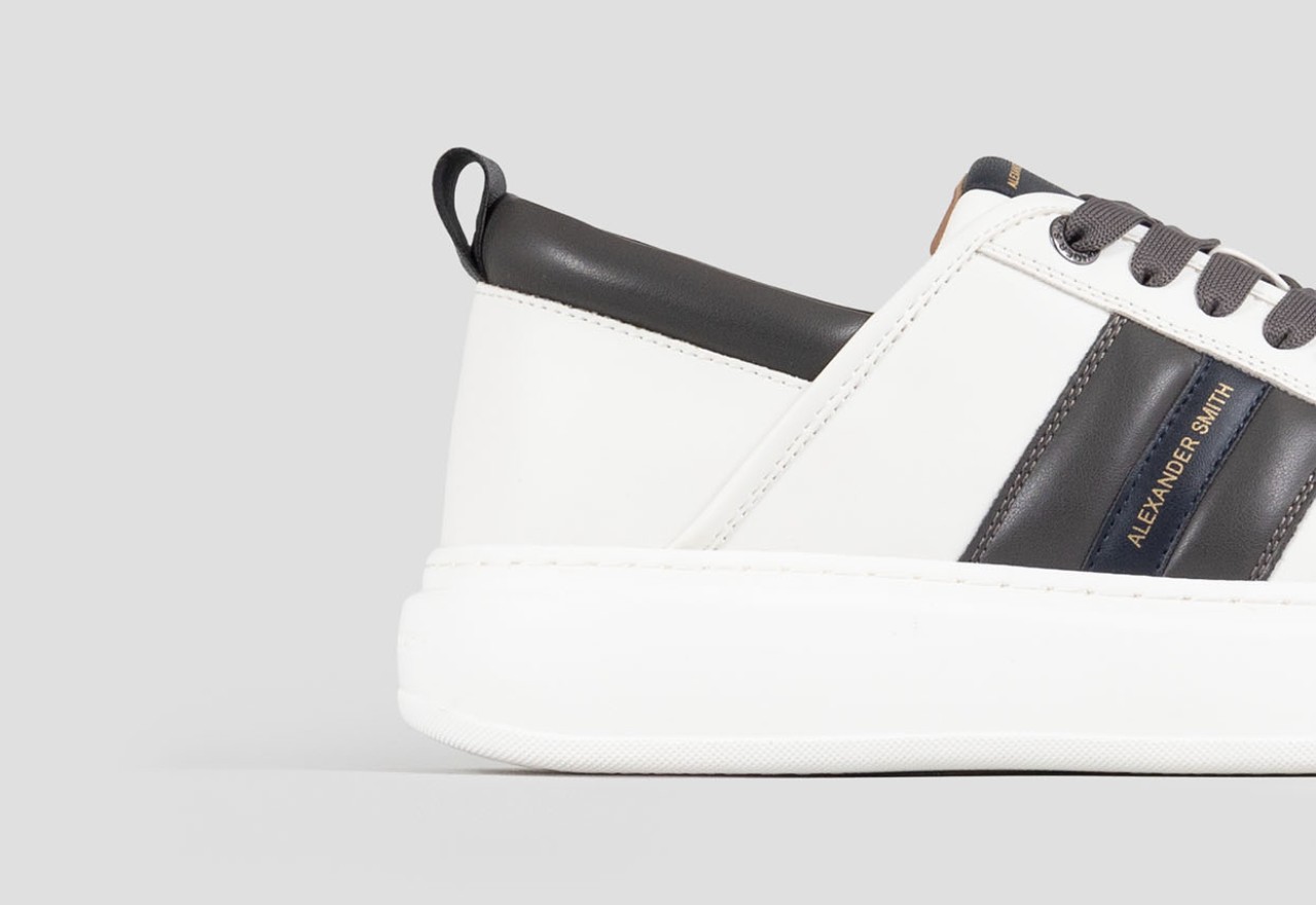 Alexander Smith ECO-WEMBLEY MAN WHITE DARK SMOKE BLUE Italia