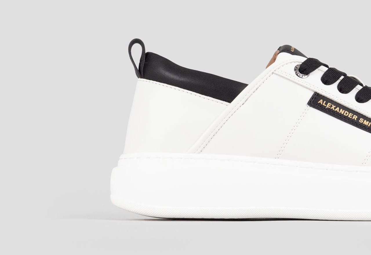 Alexander Smith ECO-WEMBLEY MAN WHITE BLACK In Linea