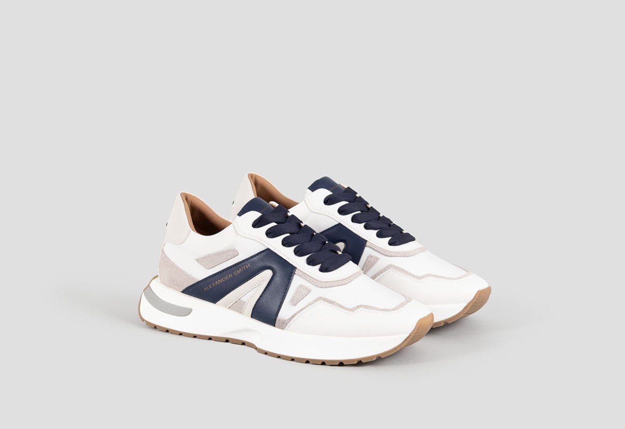 Alexander Smith HYDE MAN WHITE BLUE Negozi Online