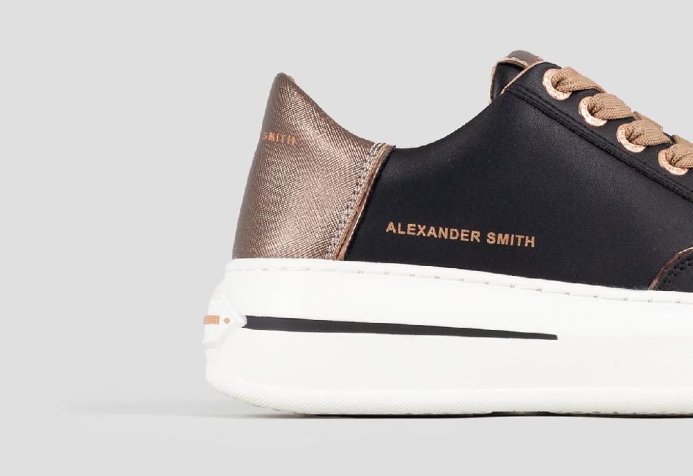 Alexander Smith LANCASTER WOMAN BLACK DARK COPPER Nuova