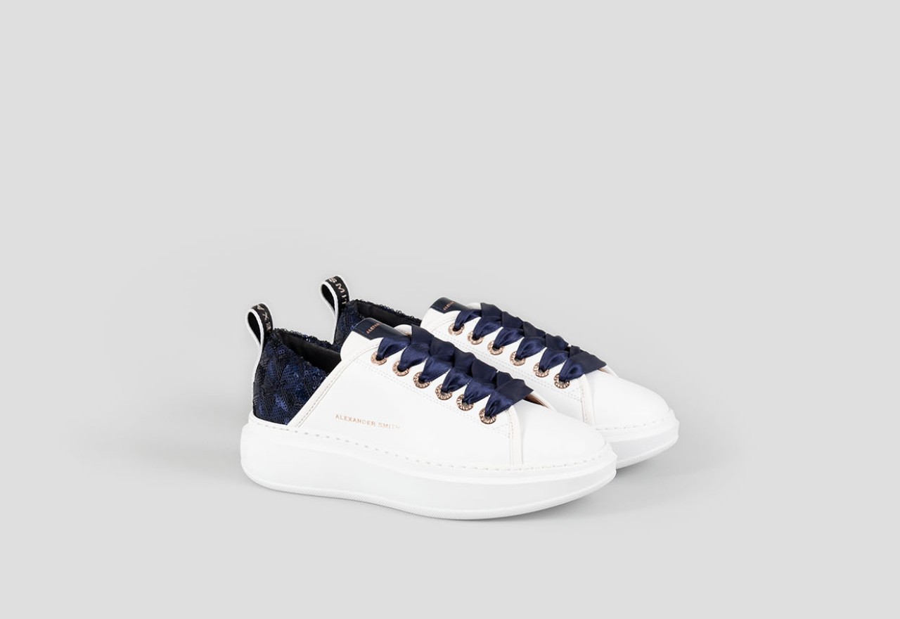 Alexander Smith WEMBLEY WOMAN WHITE BLUE Qualità