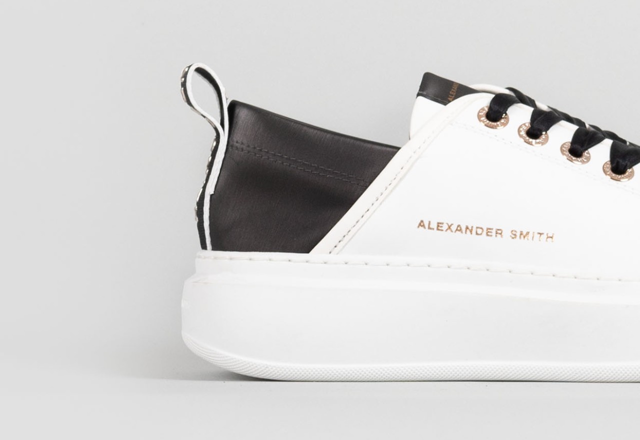 Alexander Smith WEMBLEY WOMAN WHITE BLACK Fino Al -60%