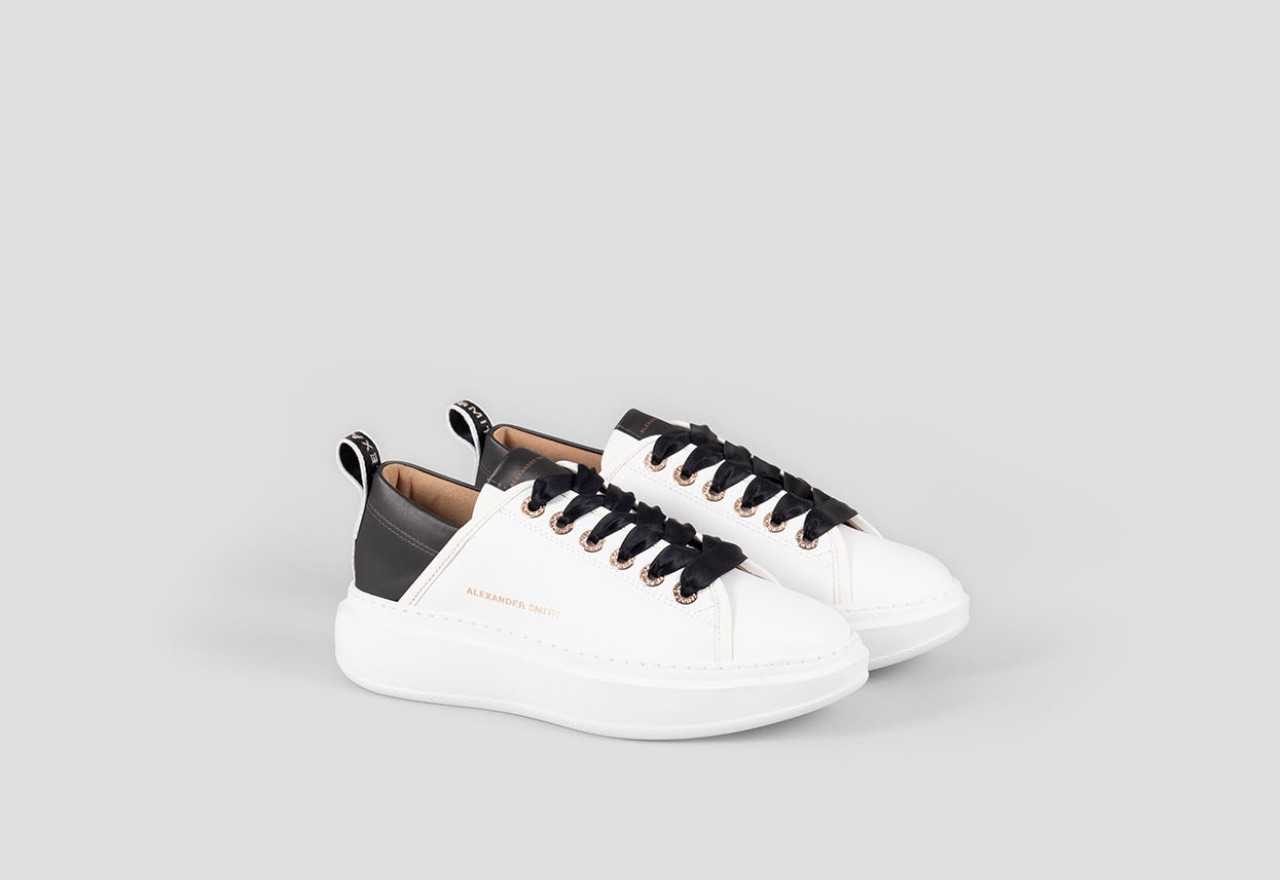 Alexander Smith WEMBLEY WOMAN WHITE BLACK Fino Al -60%