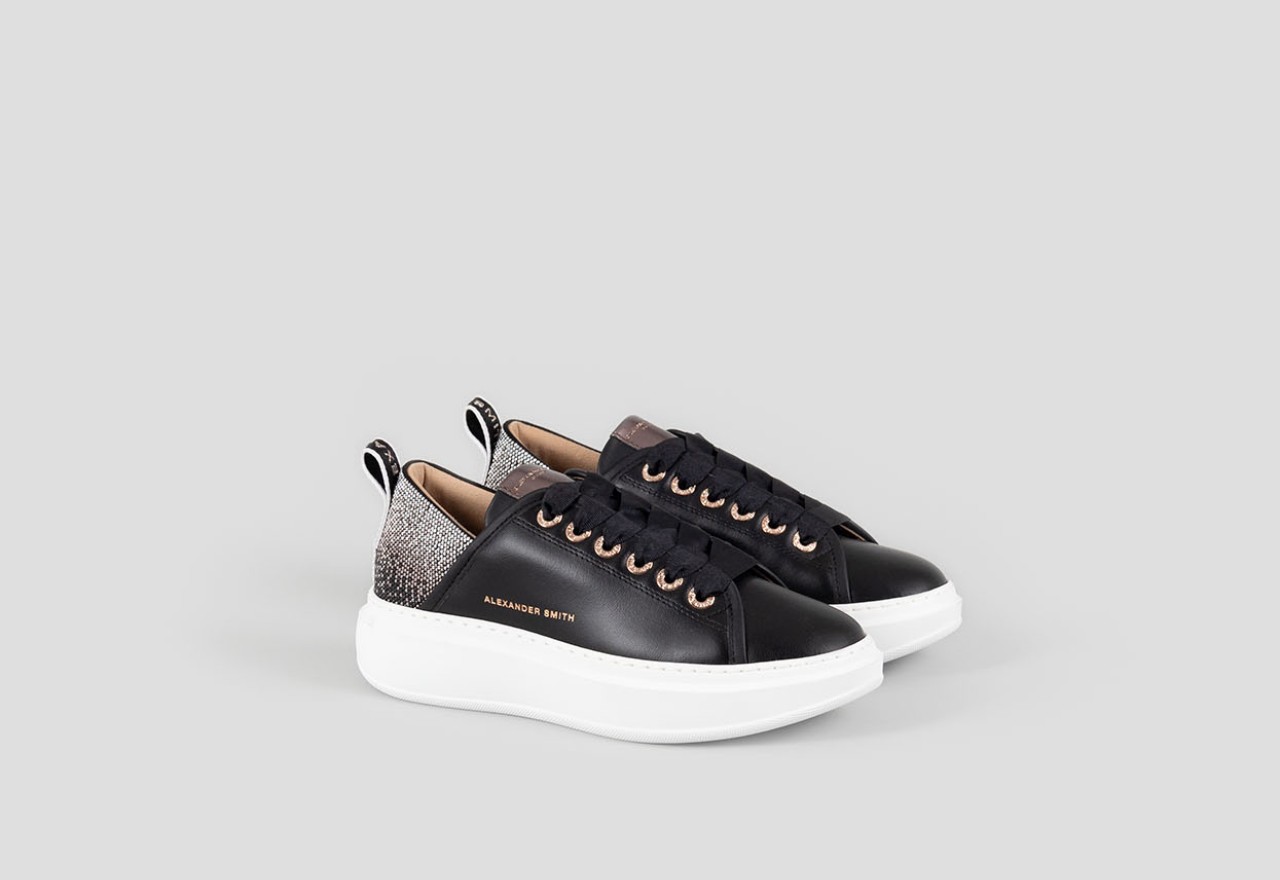 Alexander Smith WEMBLEY WOMAN BLACK BLACK SILVER Vendita Economica