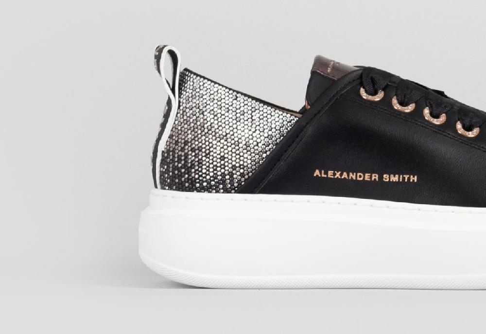 Alexander Smith WEMBLEY WOMAN BLACK BLACK SILVER Vendita Economica
