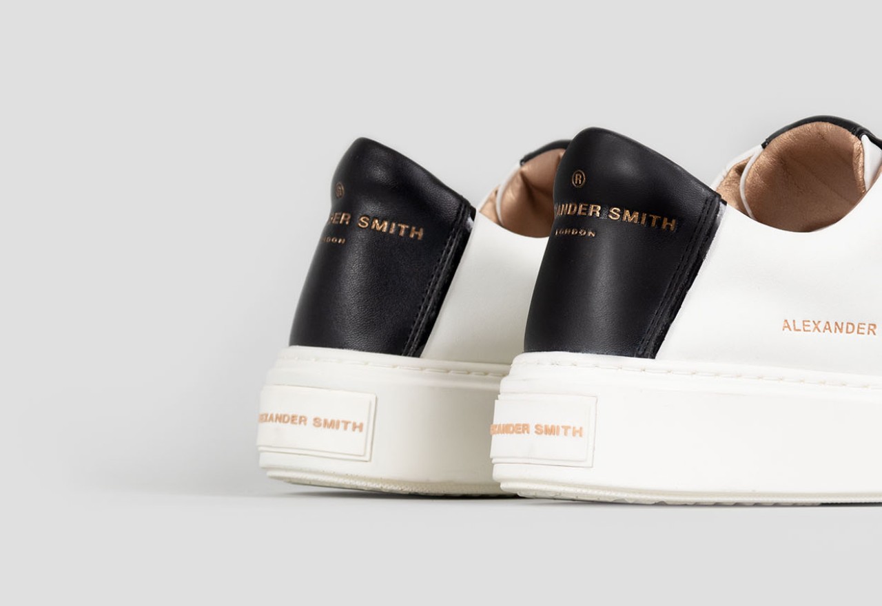 Alexander Smith LONDON WOMAN WHITE BLACK In Vendita
