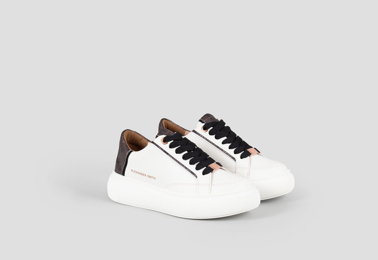 Alexander Smith ECO-GREENWICH WOMAN WHITE BLACK Qualità
