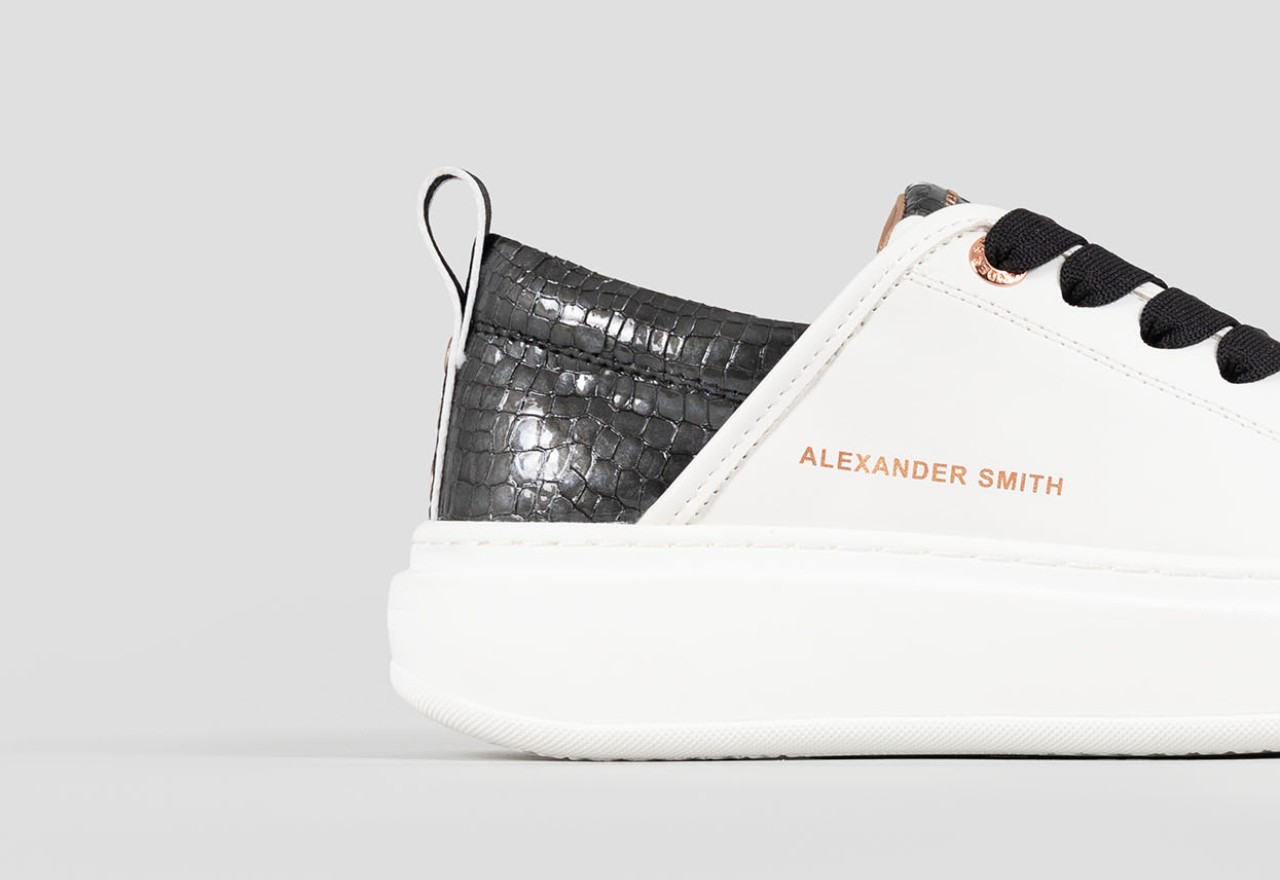 Alexander Smith ECO-WEMBLEY WOMAN WHITE BLACK Shopping Online