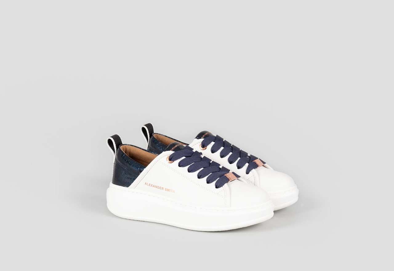 Alexander Smith ECO-WEMBLEY WOMAN WHITE BLUE Affare Del Giorno