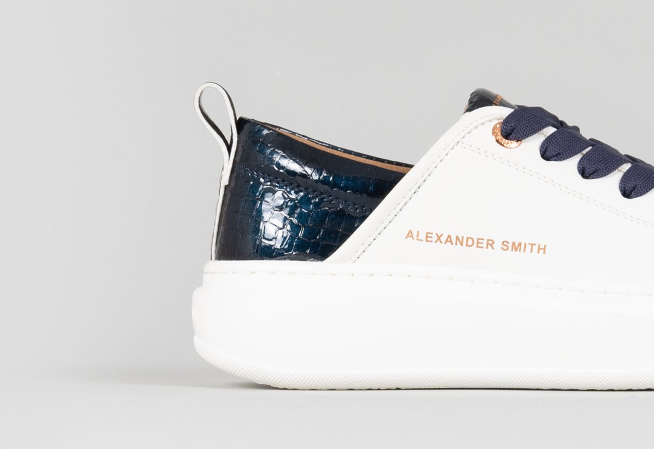 Alexander Smith ECO-WEMBLEY WOMAN WHITE BLUE Affare Del Giorno