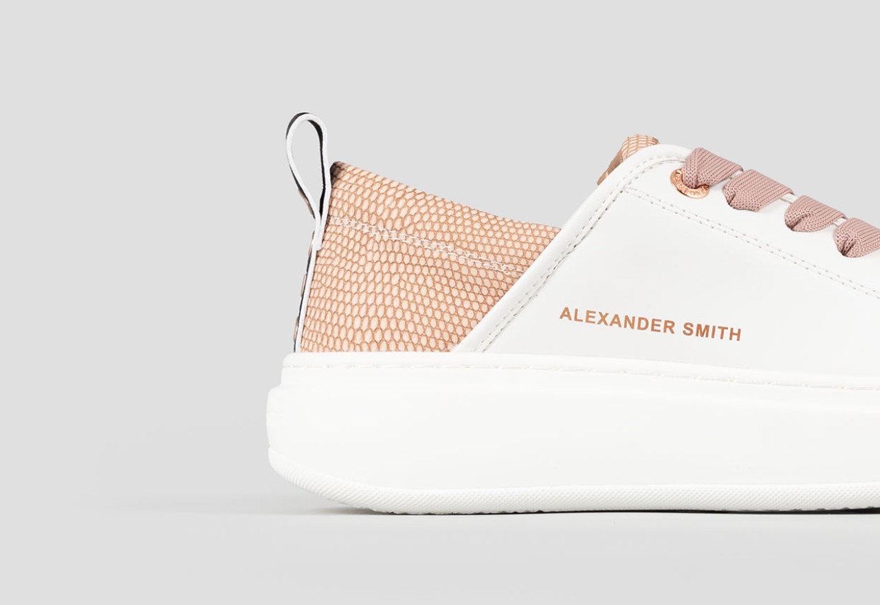 Alexander Smith ECO-WEMBLEY WOMAN WHITE DARK ROSE Sconto