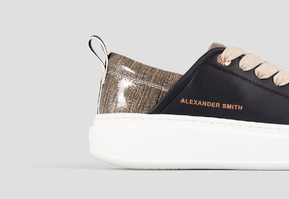 Alexander Smith ECO-WEMBLEY WOMAN BLACK GOLD Outlet