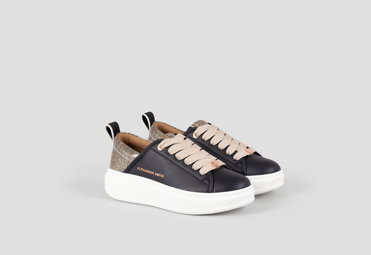 Alexander Smith ECO-WEMBLEY WOMAN BLACK GOLD Outlet