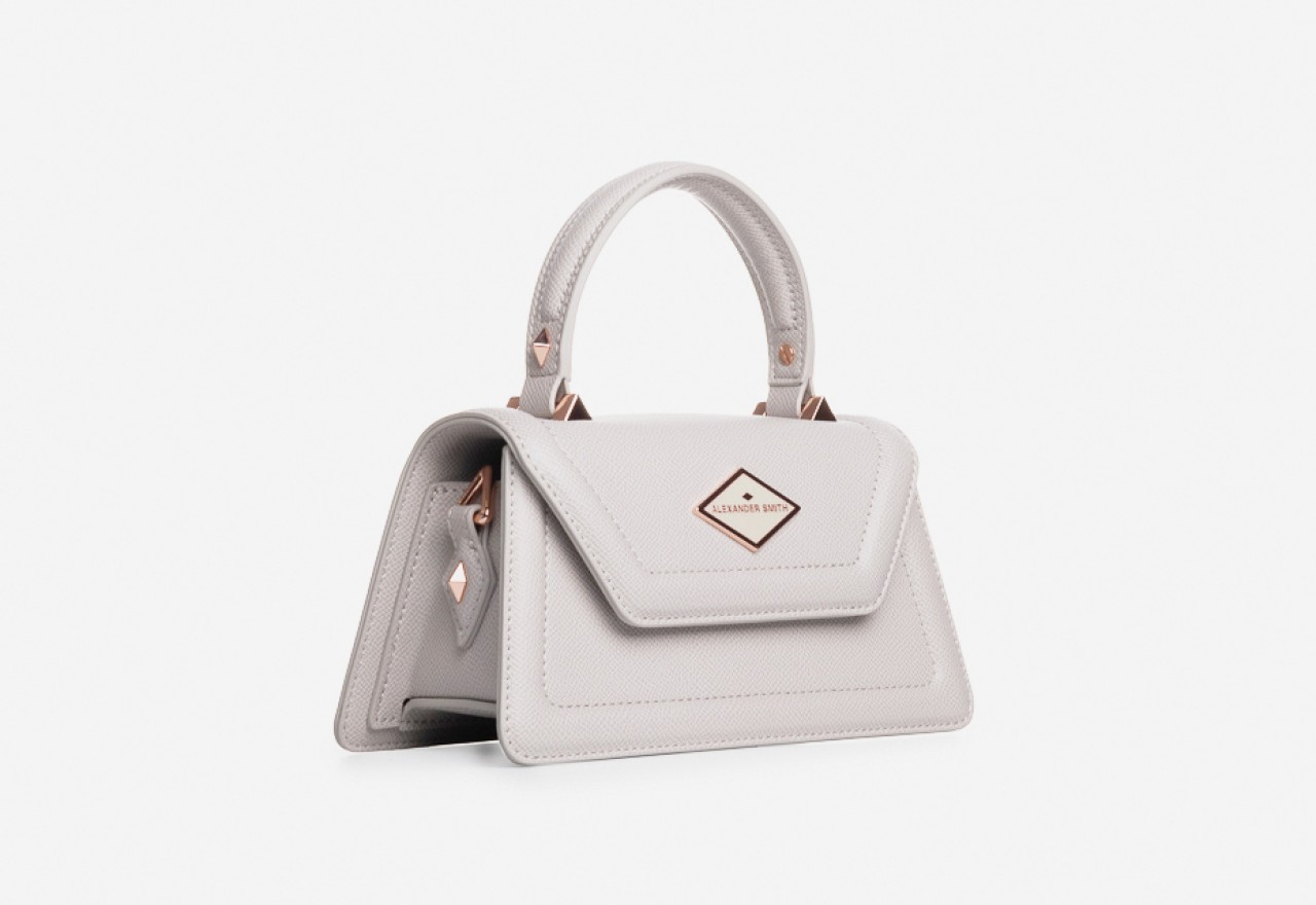 Alexander Smith ELIZABETH MINI - PASTEL GREY - PALMELLATO Vendite Flash