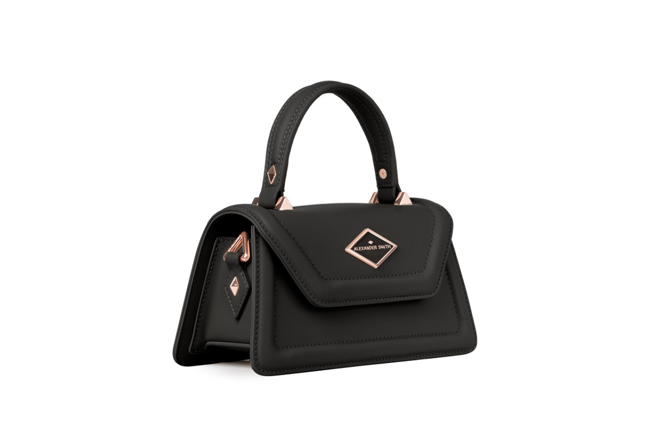 Alexander Smith ELIZABETH MINI - BLACK - LISCIA Presa