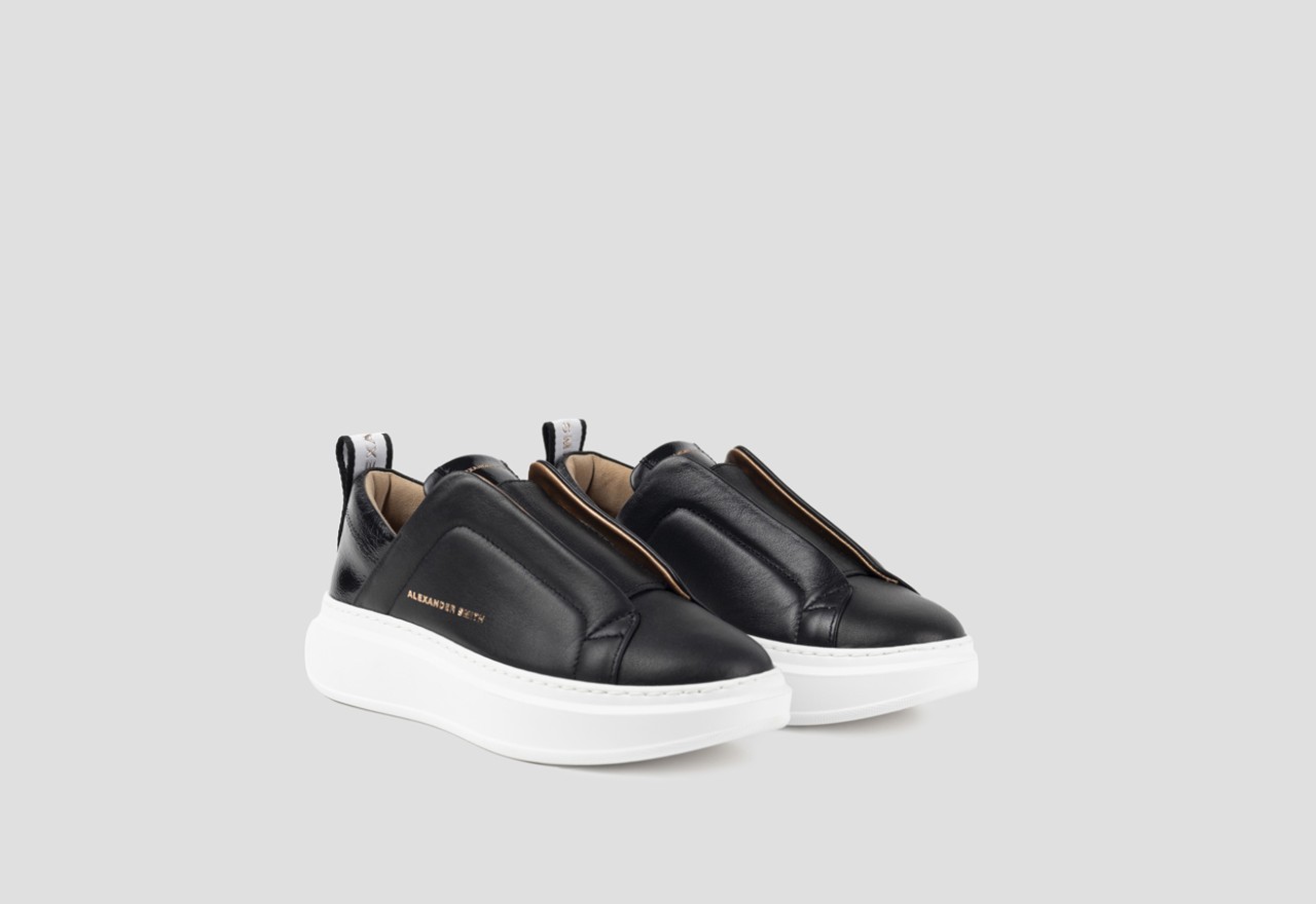 Alexander Smith WEMBLEY SLIP-ON WOMAN BLACK Fino al 65% di sconto